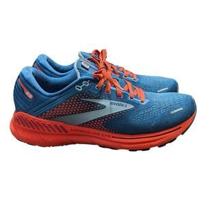 Brooks Men's Adrenaline GTS 22 Navy Blue/Orange Size 9.5